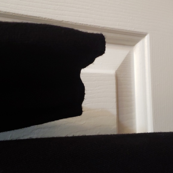 Women's long black sweater - Picture 4 of 7